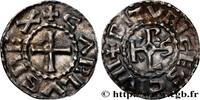 FRANCE Denier CHARLES II LE CHAUVE / THE BALD Bourges s.m. (20mm, 1,78g, 2h) -