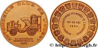 FRANCE Médaille, Automobile club de l’Ouest, 3e coupe int AUTOMOBILES ET VOITURES - PILOTES ET INVENTIONS 1964 (59,5mm, 87,72g, 12h) -