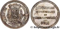 FRANCE Médaille commémorative, Exposition Universelle Int EXPOSITIONS UNIVERSELLES 69 - Lyon 1872 (39,5mm, 18,01g, 12h) -