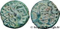 FRANCE Bronze “aux oiseaux et au serpent” GALLIA - CARNUTES (Beauce area) Chartres (28) Ier siècle avant J.-C. (16mm, 3,52g, 2h) -