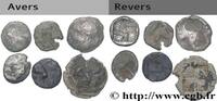 Lot de six monnaies LOTS n.d (mm, g, h) -