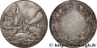FRANCE Médaille de récompense MER ET MARINE : PAQUEBOTS, NAVIRES, BATEAUX n.d. (50,5mm, 59,25g, 12h) -