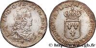 FRANCE Sixième d'écu de France LOUIS XV THE BELOVED Lille 1720 (24mm, 4,03g, 6h) -