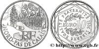 FRANCE 10 Euro des RÉGIONS - NORD-PAS-DE-CALAIS FRANCE Pessac 2011 (29mm, 10g, 12h) -