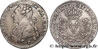 FRANCE Cinquième d'écu aux branches d'olivier LOUIS XVI Pau 1777 (26,5mm, 5,77g, 6h) -