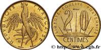 FRANCE Essai du concours de 20 centimes par Rousseau V REPUBLIC Paris 1961 (23,5mm, 4g, 6h) -