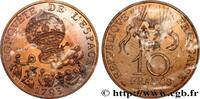 FRANCE Essai de 10 francs Conquête de l’Espace, tranche B V REPUBLIC Pessac 1983 (26mm, 10,00g, 6h) -