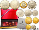 FRANCE Boîte Fleur de Coins V REPUBLIC Paris 1990 (mm, g, h) -