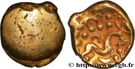 FRANCE Statère d'or uniface, revers aux esses et au globu AMBIANI (Area of Amiens) Amiens (80) c. 60-50 AC. (16,5mm, 5,74g, h) -