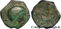 FRANCE Bronze PIXTILOS classe V à la “déesse assise” GALLIA - CARNUTES (Beauce area) Chartres (28) c. 40-30 AC. (16mm, 2,91g, 12h) -