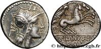THE REPUBLIC (280 BC to 27 BC) Denier JUNIA Rome 91 AC. (17mm, 3,92g, 12h) -