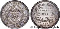 FRANCE Loge LES CŒURS UNIS - Paris FRANC - MAÇONNERIE 1811 (27,5mm, 6,33g, 6h) -