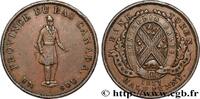 CANADA 1 Sou (1/2 Penny) Province du Bas Canada, Québec CANADA Boulton & Watt 1837 (28,20mm, 9,34g, 12h) -