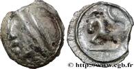 FRANCE Potin à la grosse tête, au bandeau lisse GALLIA BELGICA - SEQUANI (Area of Besançon) Ier siècle avant J.-C. (19mm, 4,92g, 9h) -