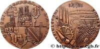FRANCE Médaille, Conseil général de l’Aisne CONSEIL GÉNÉRAL, DÉPARTEMENTAL OU MUNICIPAL - CONSEILLERS Monnaie de Paris 1977 (50,5mm, 72,89g, 12h) -
