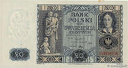 POLAND 20 Zlotych POLAND 20 Zlotych 1936 AU+ -