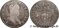 FRANCE Demi-écu, portrait à la mèche longue LOUIS XIV THE SUN KING Saint-Lô 1649 (31,5mm, 13,35g, 6h) -