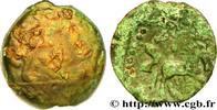 FRANCE Bronze “au filet” GALLIA BELGICA - SUESSIONES (Area of Soissons) c. 60-40 AC. (17,5mm, 4,36g, 6h) -