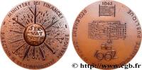 FRANCE Médaille, Ministère des finances COMPTABILITÉ - SOCIÉTÉS ET COMPTABLES Monnaie de Paris 1962 (68,35mm, 138,20g, 12h) -