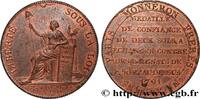 FRANCE Monneron de 2 sols à la Liberté REVOLUTION COINAGE / CONFIANCE (MONNAIES DE…) Birmingham, Soho 1791 (32mm, 18?49g, 6h) -