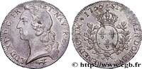 FRANCE Écu aux branches d’olivier, tête ceinte d’un bande LOUIS XV THE BELOVED Lyon 1755 (40,5mm, 29,32g, 6h) -
