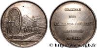 FRANCE CHAMBRE DES MARCHANDS CARRIERS LES MINES ET FORGES 1840 (31mm, 11,69g, 12h) -