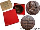 FRANCE Médaille, Professeur Aubry MÉDECINE - SOCIÉTÉS MÉDICALES - MÉDECINS/CHIRURGIENS - ASSISTANCE PUBLIQUE 1954 (67,5mm, 159,97g, 12h) -