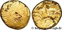 FRANCE Statère d’or CRICIRV, fourré GALLIA BELGICA - SUESSIONES (Area of Soissons) Ier siècle avant J.-C. (15,5mm, 3,98g, 12h) -