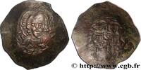 THE COMNENUS DYNASTY (1081-1204) Aspron trachy (scyphate) ALEXIUS III ANGELUS-COMNENUS Constantinople c. 1195-1203 (28mm, 3,04g, 6h) -