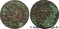FRANCE Denier tournois, type 1 de Poitiers, buste A LOUIS XIII Poitiers 1620 (18mm, 1,26g, 6h) -