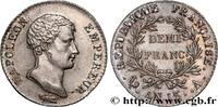 FRANCE Demi-franc Napoléon Empereur, Calendrier révolutio PREMIER EMPIRE / FIRST FRENCH EMPIRE Paris 1805 (18mm, 2,48g, 6h) -