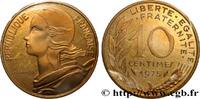 FRANCE Piéfort Br-Al de 10 centimes Marianne PIEFORTS Pessac 1975 (20mm, 6g, 6h) -