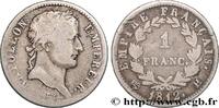 FRANCE 1 franc Napoléon Ier tête laurée, Empire français PREMIER EMPIRE / FIRST FRENCH EMPIRE La Rochelle 1812 (23mm, 4,70g, 6h) -