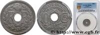 FRANCE 10 centimes Lindauer, petit module PROVISIONAL GOVERNEMENT OF THE FRENCH REPUBLIC Castelsarrasin 1945 (17mm, 1,50g, 6h) -