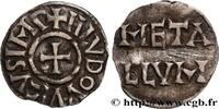 FRANCE Denier LOUIS THE PIOUS Melle s.m. (19,5mm, 1,29g, 9h) -