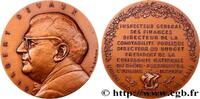 FRANCE Médaille, Gilbert Devaux COMPTABILITÉ - SOCIÉTÉS ET COMPTABLES Monnaie de Paris 1982 (71,5mm, 195,28g, 12h) -
