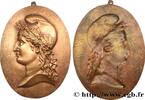 FRANCE Plaque, Les visages de la République, Marianne FRANCE n.d. (188mm, 318g, 12h) -