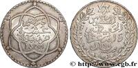 MOROCCO 10 Dirhams (1 Rial) Moulay Hafid I an 1329 MOROCCO Paris 1911 (37,5mm, 24,98g, 12h) -