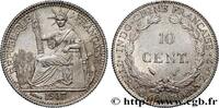 FRENCH INDOCHINA 10 Centièmes FRENCH INDOCHINA Paris 1937 (19mm, 2,72g, 6h) -