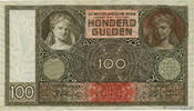 NETHERLANDS 100 Gulden NETHERLANDS 100 Gulden 1942 VF -