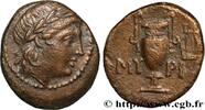 Hellenistic 2 (188 BC to 30 BC) Unité AIOLIS - MYRINA Myrhina, Éolide c. 150-140 AC. (17,5mm, 4,20g, 12h) -