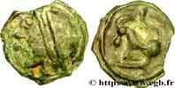 FRANCE Potin à la grosse tête GALLIA BELGICA - SEQUANI (Area of Besançon) Ier siècle avant J.-C. (19,5mm, 5,64g, 9h) -