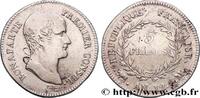 FRANCE 5 francs Bonaparte Premier Consul CONSULATE Toulouse 1804 (37mm, 24,56g, 6h) -