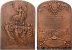 FRANCE Plaquette de récompense, Paris TROISIÈME RÉPUBLIQUE 75 - Paris 1925 (86,5mm, 166,30g, 12h) -
