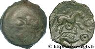 FRANCE Bronze au cheval et au sanglier GALLIA - AULERCI EBUROVICES (Area of Évreux) Évreux (27) c. 60-30 AC. (16,5mm, 3,06g, 10h) -
