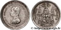 THAILAND 1/8 Bath Rama V THAILAND 1908 (16mm, 1,90g, 6h) -