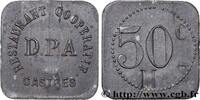 COMPANIES, INDUSTRIES AND MISCELLANEOUS TRADES 50 Centimes - Restaurant Coopératif D.P.A COMPANIES, INDUSTRIES AND MISCELLANEOUS TRADES Castres n.d. (23mm, 2,60g, 12h) -