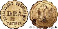 COMPANIES, INDUSTRIES AND MISCELLANEOUS TRADES 10 Centimes - Restaurant Coopératif D.P.A COMPANIES, INDUSTRIES AND MISCELLANEOUS TRADES Castres n.d. (24mm, 2,93g, 12h) -