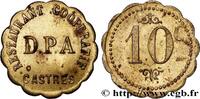 COMPANIES, INDUSTRIES AND MISCELLANEOUS TRADES 10 Centimes - Restaurant Coopératif D.P.A COMPANIES, INDUSTRIES AND MISCELLANEOUS TRADES Castres n.d. (24mm, 2,54g, 2h) -