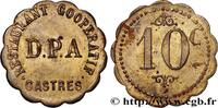 COMPANIES, INDUSTRIES AND MISCELLANEOUS TRADES 10 Centimes - Restaurant Coopératif D.P.A COMPANIES, INDUSTRIES AND MISCELLANEOUS TRADES Castres n.d. (24mm, 2,43g, 2h) -